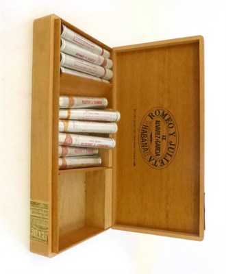 Lot 2414 - Romeo Y Julieta Cigars Comprising: No.1 (x9), No.2 (x3), No.3 (x3), in their original 30 Tube...