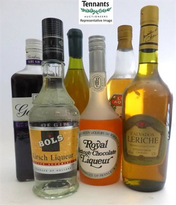 Lot 2426 - A Mixed Parcel of Spirits and Liqueurs   U: viewing essential