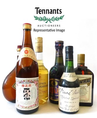 Lot 2427 - A Mixed Parcel of Spirits and Liqueurs U: viewing essential