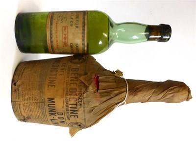 Lot 2440 - Garnier Green Chartreuse Early 20th Century Bottling, half bottle, 96 proof; Dom Benedictine,...