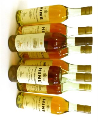 Lot 2448 - HINE: A Vertical of Vintage Grande Champagne Cognac Comprising: 1951 (L1952/B1982); 1960...