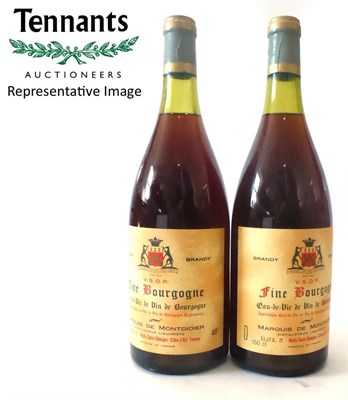 Lot 2469 - Marquis de Montdidier Fine de Bourgogne VSOP, magnum, oc (six magnums)