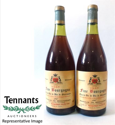 Lot 2470 - Marquis de Montdidier Fine de Bourgogne VSOP, magnum, oc (six magnums)