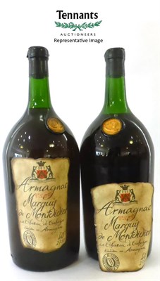 Lot 2472 - Marquis de Montdidier VSOP Armagnac, 2.5L, in original card boxes (x4) (four 2.5 litre bottles)