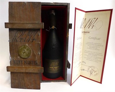 Lot 2476 - Remy Martin 1724 - 1974 250th Anniversary Bottling Grand Fine Champagne Cognac, 24fl ozs, 70 proof