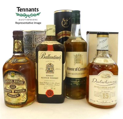 Lot 2489 - A Mixed Parcel of Blended and Single Malt Scotch Whisky Including: Dalwhinnie 15 Year Old,...