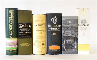 Lot 2494 - A Mixed Parcel of Single Malt Whisky (six bottles) U: see images online