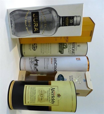 Lot 2495 - A Mixed Parcel of Single Malt Whisky (six bottles) U: see images online