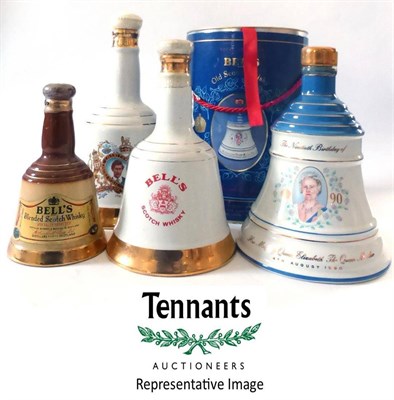 Lot 2507 - Bells Ceramic Bell Decanters (x8) (eight decanters)