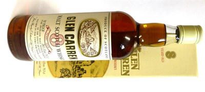 Lot 2521 - Glen Carren 8 Year Old Early 1980's Bottling,  26 2/3 fl ozs, 75.7cl, 70 proof, in original carton