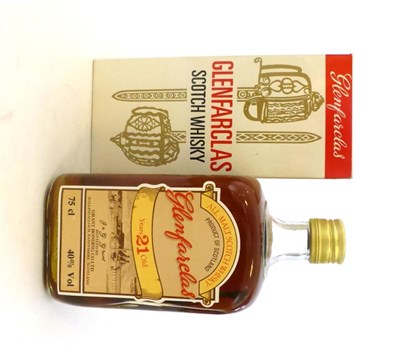 Lot 2527 - Glenfarclas 21 Year Old, All Malt Scotch Whisky, bottled by Grant Bonding Co Ltd, 75cl, 40%, in...