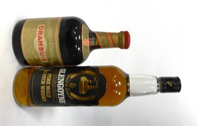 Lot 2529 - Glengoyne 8 Year Old 1980's Bottling, black and copper label, 26 2/3fl ozs / 75.7cl, 70 proof;...