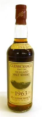 Lot 2533 - Glenmorangie 1963, Pure Old Highland Malt Whisky, 75cl, 43%