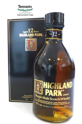 Lot 2542 - Highland Park 1980's Bottlings in Original Sealed Shipping Carton, 75cl, in original cartons...