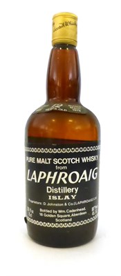 Lot 2556 - Laphroaig 12 Year Old 1966, bottled 1979 by William Cadenhead, 26 2/3fl ozs/75cl, 80 proof/45.7G.L.