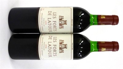 Lot 2014 - Chateau Latour 'Les Forts de Latour' 1978, Pauillac (x2) (two bottles) U: top shoulder