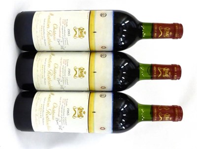 Lot 2029 - Chateau Mouton Rothschild 1983, Pauillac (x 3) (three bottles)