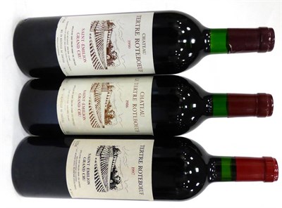 Lot 2035 - Chateau Tertre-Roteboeuf 1986; 1990; 1997, St-Emilion Grand Cru (three bottles)