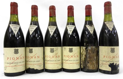 Lot 2060 - Chateau Rayas Chateauneuf-du-Pape Pignan Reserve 1989 (x6) (six bottles)