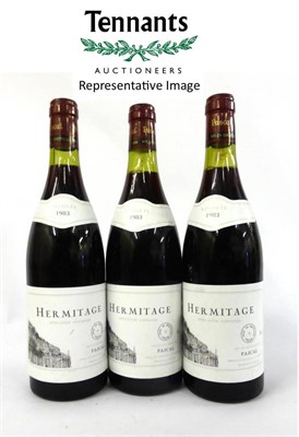 Lot 2077 - Pascal  Hermitage 1983 (x12) (twelve bottles)
