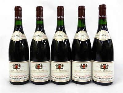 Lot 2081 - Paul Jaboulet Aine Domaine de Thalabert Crozes-Hermitage 1995 (x5) (five bottles)