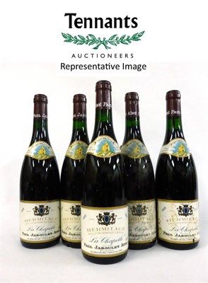 Lot 2083 - Paul Jaboulet Aine Hermitage La Chapelle 1995 (x10) (ten bottles) U: soiled labels