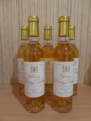 Lot 2086 - Chateau Doisy-Daene 2007, Barsac, half bottle (x6) (six half bottles)