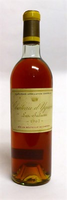 Lot 2088 - Chateau d'Yquem 1967, Sauternes U: top shoulder