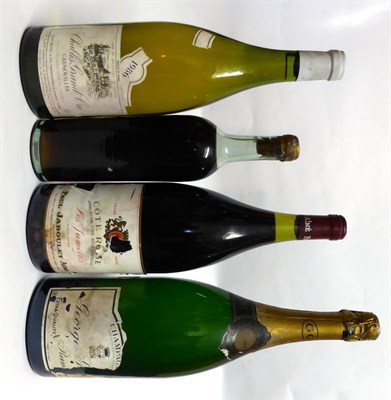 Lot 2089 - Château Trillon Contigu a Yquem 1929, Sauternes; Chablis Les Grenouilles Louis Michel 1986,...