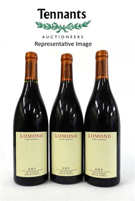 Lot 2110 - Cape Agulhas Lomond Syrah 2013 (x6); Cape Agulhas South Africa Lomond SMV 2014 (x6) (twelve...