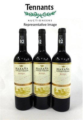 Lot 2125 - Hazana Vinas Viejas Rioja 2014 (x12) (twelve bottles) 92 Parker Points