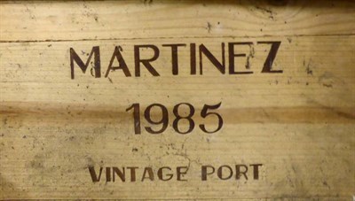 Lot 2144 - Martinez 1985, vintage port, owc (twelve bottles)