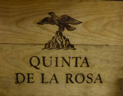 Lot 2146 - Quinta De La Rosa 1988, vintage port (x4) (four bottles)