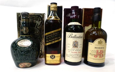 Lot 2185 - A Mixed Parcel of Blended Whisky Comprising: Ballantines 17 Year Old; Johnnie Walker 12 Year...