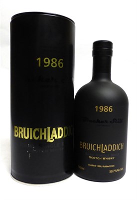 Lot 2191 - Bruichladdich Blacker Still 1986 First Edition 20 Year Old, distilled 1986 bottled 2006, 1369/2840