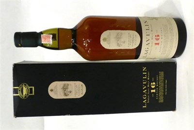 Lot 2207 - Lagavulin 16 Year Old White Horse Distillers Litre, 43%, in original carton