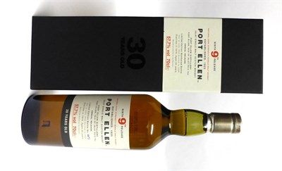 Lot 2216 - Port Ellen 9th (Ninth) Annual Release 30 Year Old, bottle 4473/5916, 70cl, 57.7%, in original...