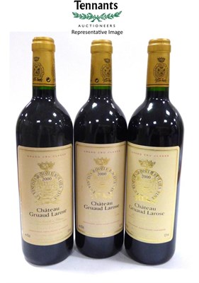 Lot 2021 - Chateau Gruaud-Larose 2000, St Julien (x9) (nine bottles)