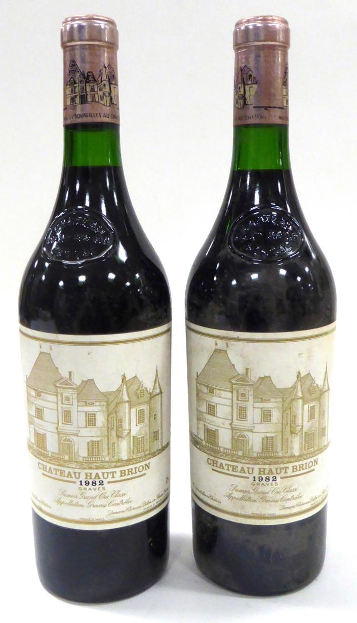 Lot 2023 - Chateau Haut-Brion 1982, Pessac-Leognan (x2) (two bottles)