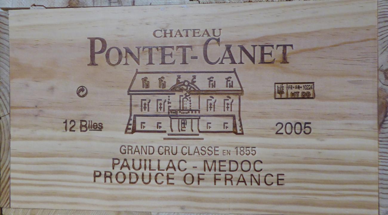 Lot 2054 - Chateau Pontet-Canet 2005, Pauillac, owc (twelve bottles)