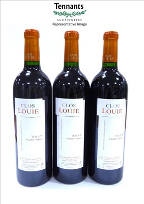 Lot 2058 - Clos Louie Vieilles Vignes, Cotes de Bordeaux Castillon 2007 (x11) owc (eleven bottles)