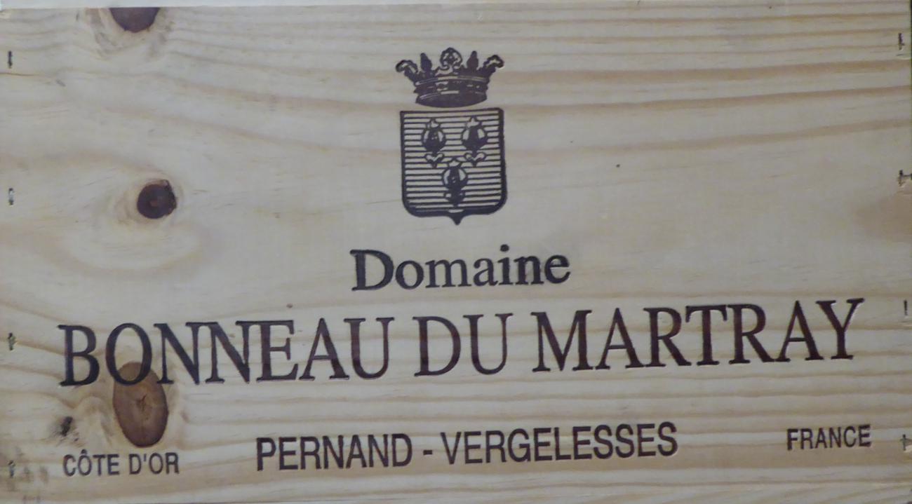 Lot 2067 - Domaine Bonneau du Martray Corton-Charlemagne Grand Cru 2000, Cote de Beaune, half case, owc...