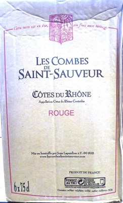 Lot 2101 - Cotes du Rhone 2015, Les Combes de Saint -Sauveur (x12) (twelve bottles)