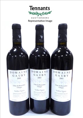 Lot 2112 - Domaine Gauby Cotes du Roussillon Villages Vieilles Vignes 2001 (x6) (six bottles)