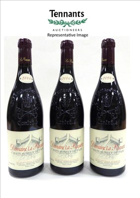 Lot 2113 - Domaine La Roquete Chateauneuf-du-Pape 2000, Rhone, half case, oc (six bottles)