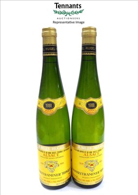 Lot 2120 - Hugel & Fils Gewurztraminer Jubilee 1988, Alsace (x12) (twelve bottles)   Removed from the Wine...