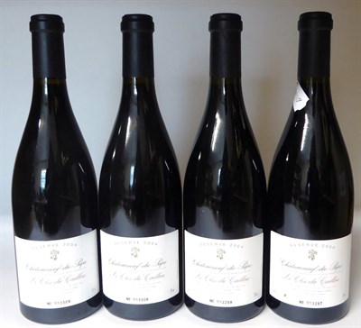 Lot 2128 - Le Clos du Caillou Chateauneuf-du-Pape La Reserve 2004, Rhone (x4) (four bottles)