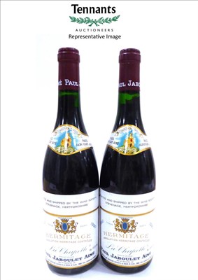 Lot 2139 - Paul Jaboulet Aine Hermitage La Chapelle 1990, Rhone (x12) (twelve bottles)   Removed from the Wine