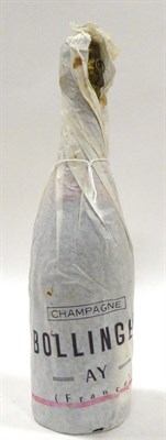 Lot 2146 - Bollinger 1966, vintage champagne U: 2cm inverted, with copy of original purchase receipt