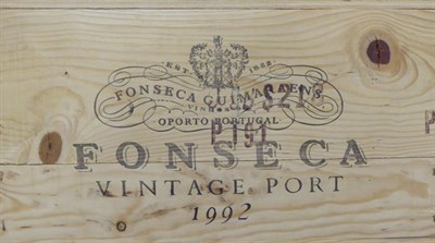 Lot 2156 - Fonseca 1992, vintage port, owc (twelve bottles)   Removed from the Wine Society 13th January 2017